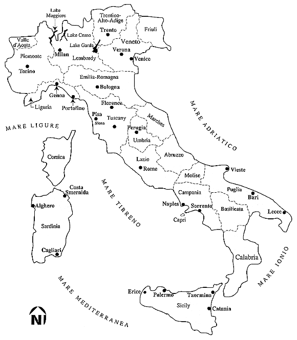 Italy Map
